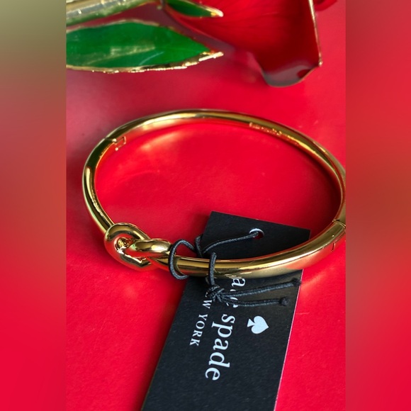 kate spade Jewelry - KATE SPADE Bracelet,Kate Spade Shiny Gold Knot Bracelet